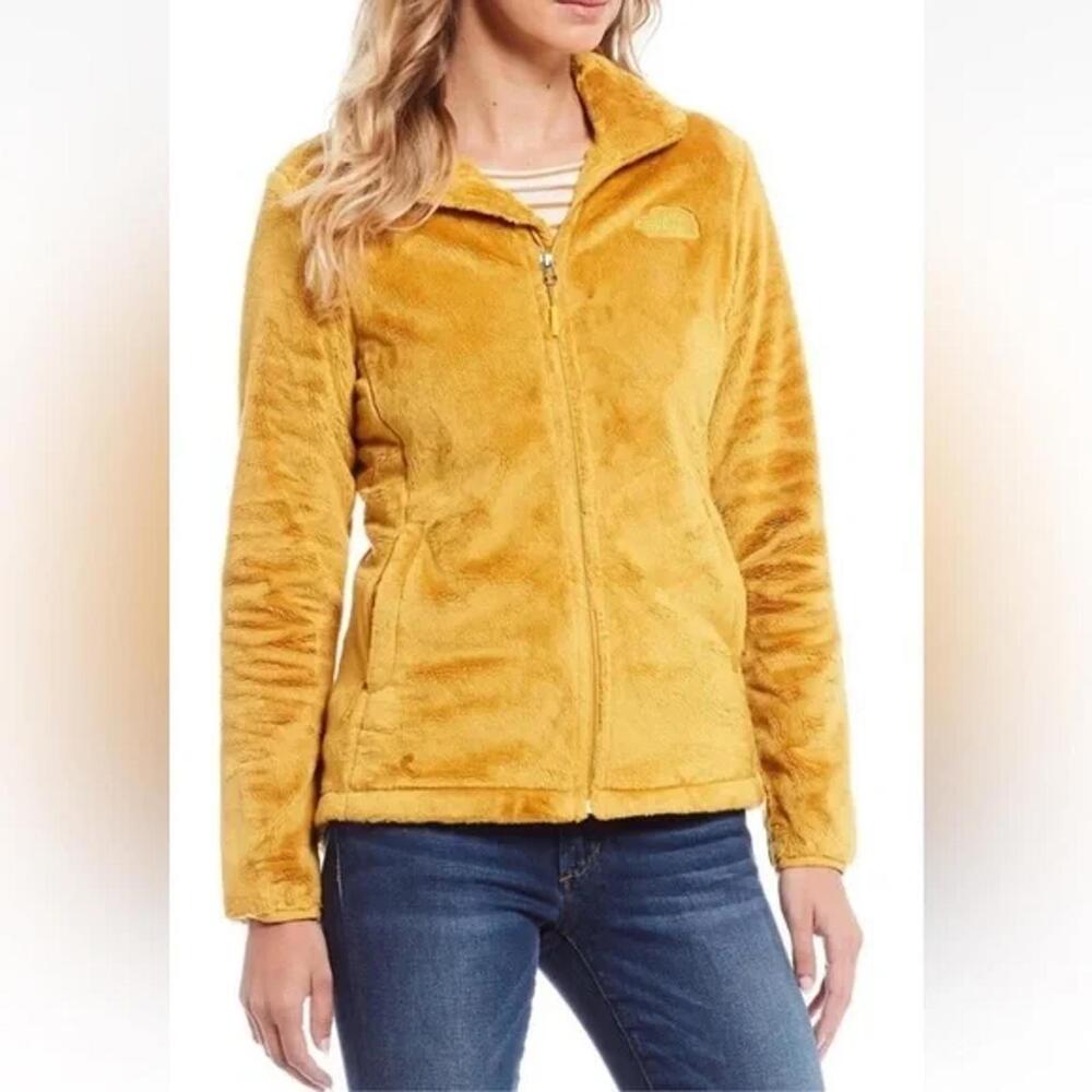 North Face Women's Osito Fleece in Golden Spice full zip jacket